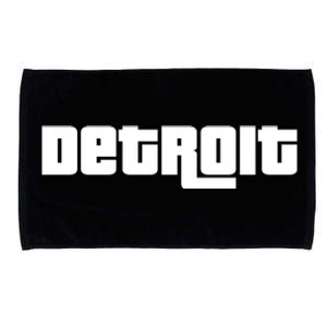 Detroit Bold Future Style Logo Microfiber Hand Towel