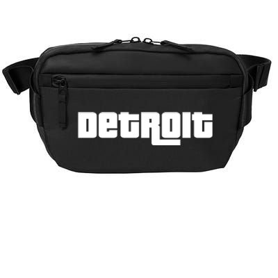 Detroit Bold Future Style Logo Crossbody Pack