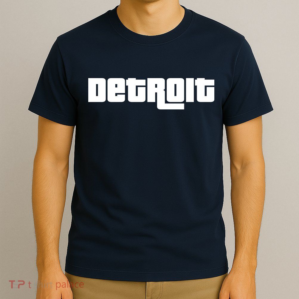 Detroit Bold Future Style Logo T-Shirt