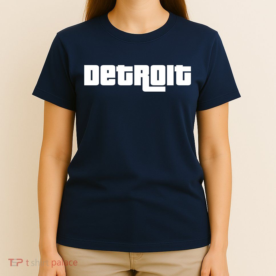 Detroit Bold Future Style Logo T-Shirt
