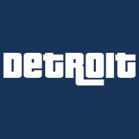 Detroit Bold Future Style Logo Drawstring Bag