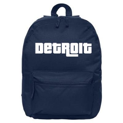 Detroit Bold Future Style Logo 16 in Basic Backpack