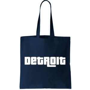 Detroit Bold Future Style Logo Tote Bag