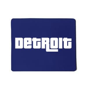 Detroit Bold Future Style Logo Mousepad