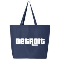 Detroit Bold Future Style Logo 25L Jumbo Tote