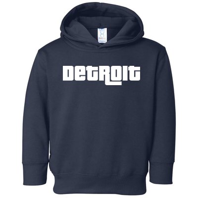 Detroit Bold Future Style Logo Toddler Hoodie
