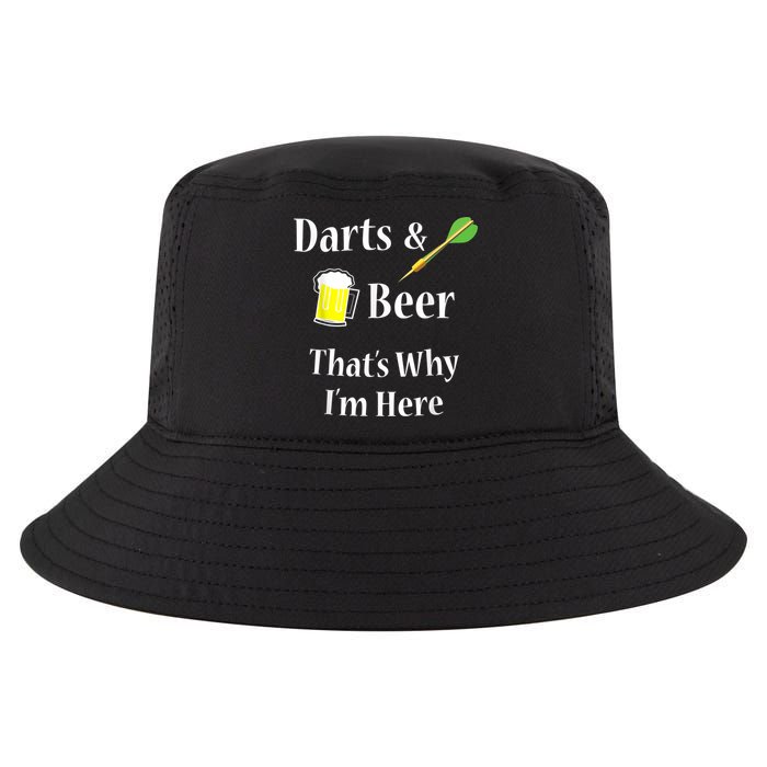 Darts Beer Funny For Dart Player Cool Comfort Performance Bucket Hat