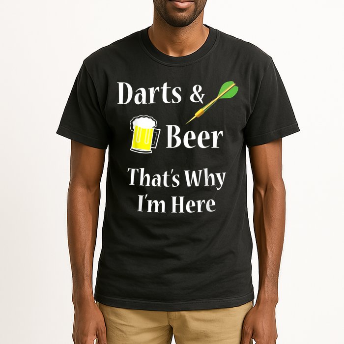 Darts Beer Funny For Dart Player Tall T-Shirt