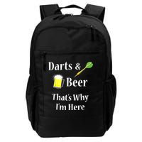 Darts Beer Funny For Dart Player Backpack