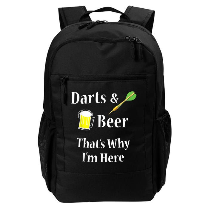 Darts Beer Funny For Dart Player Backpack