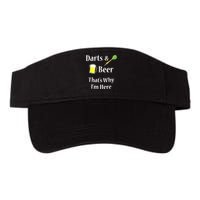 Darts Beer Funny For Dart Player Visor