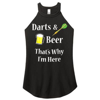Darts Beer Funny For Dart Player Women's Perfect Tri Rocker Tank