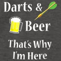 Darts Beer Funny For Dart Player Vector Backpack