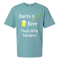 Darts Beer Funny For Dart Player Sueded Cloud Jersey T-Shirt