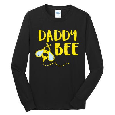 Daddy Bee Family Matching Beekeeping Dad Papa Tall Long Sleeve T-Shirt