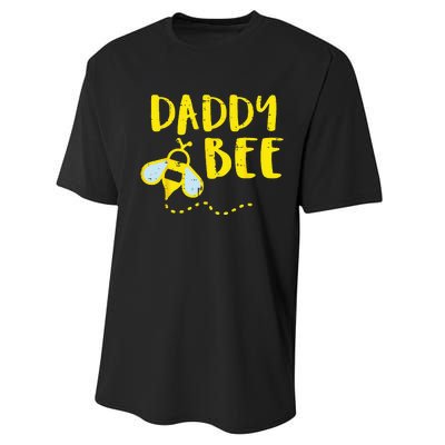 Daddy Bee Family Matching Beekeeping Dad Papa Performance Sprint T-Shirt