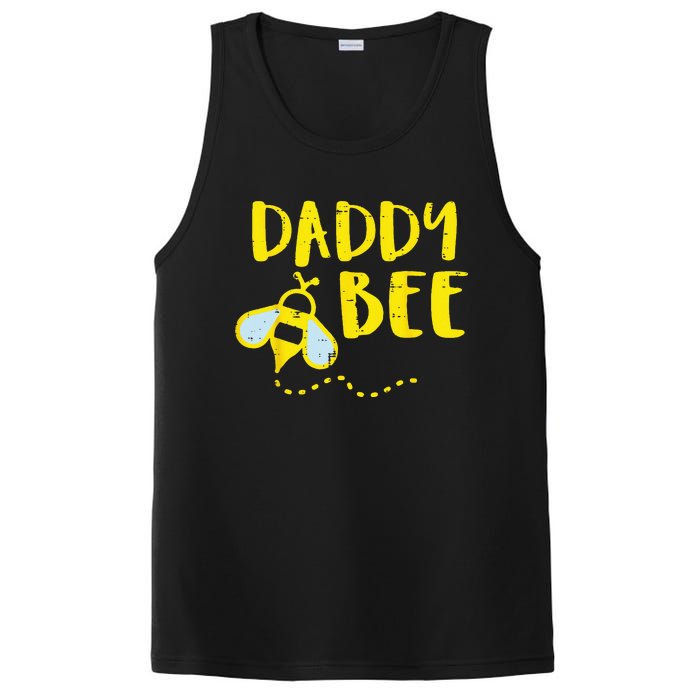 Daddy Bee Family Matching Beekeeping Dad Papa PosiCharge Competitor Tank