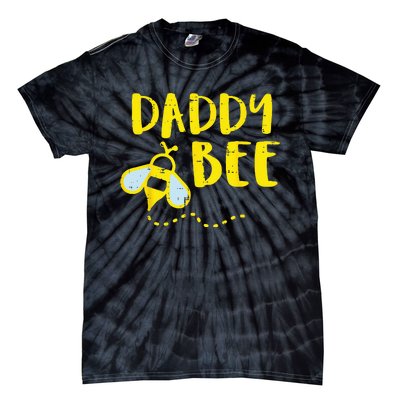 Daddy Bee Family Matching Beekeeping Dad Papa Tie-Dye T-Shirt