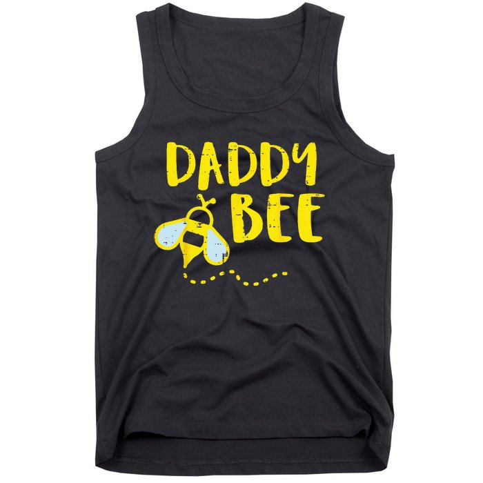 Daddy Bee Family Matching Beekeeping Dad Papa Tank Top