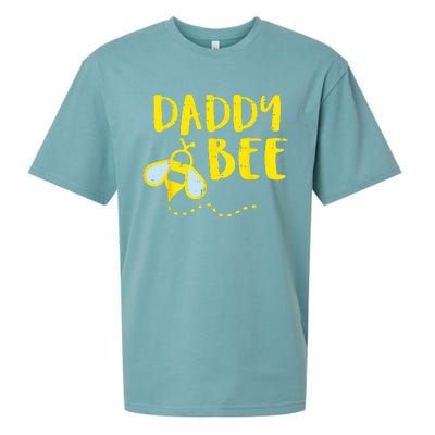 Daddy Bee Family Matching Beekeeping Dad Papa Sueded Cloud Jersey T-Shirt