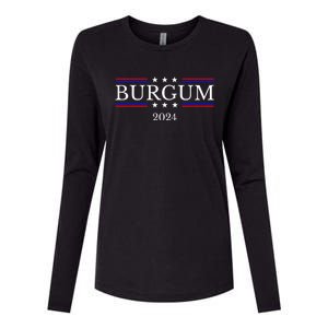 Doug Burgum For President 2024 Election Womens Cotton Relaxed Long Sleeve T-Shirt