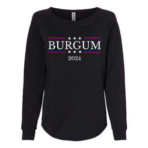 Doug Burgum For President 2024 Election Womens California Wash Sweatshirt