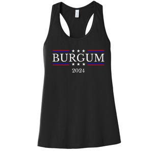 Doug Burgum For President 2024 Election Women's Racerback Tank