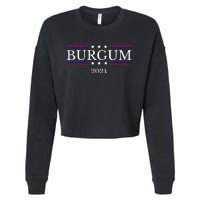 Doug Burgum For President 2024 Election Cropped Pullover Crew