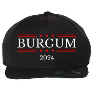 Doug Burgum For President 2024 Election Wool Snapback Cap