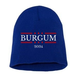 Doug Burgum For President 2024 Election Short Acrylic Beanie