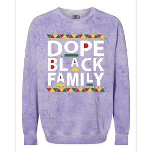 Dope Black Family Reunion Matching Family Picture Colorblast Crewneck Sweatshirt