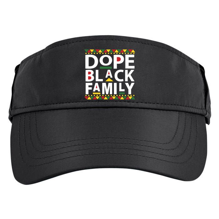Dope Black Family Reunion Matching Family Picture Adult Drive Performance Visor