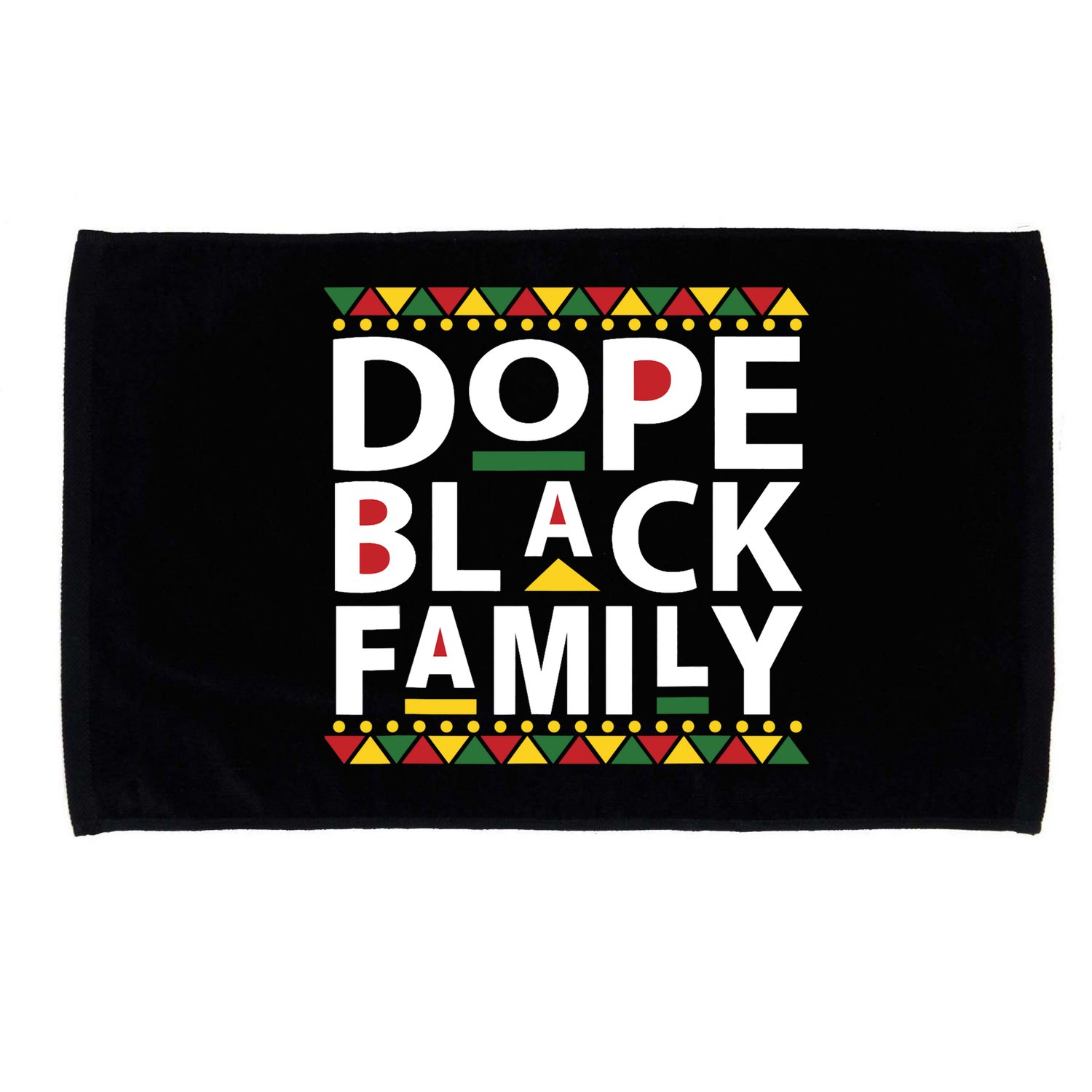 Dope Black Family Reunion Matching Family Picture Microfiber Hand Towel