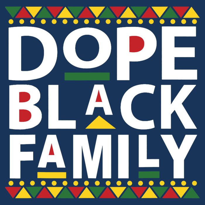 Dope Black Family Reunion Matching Family Picture 7 Panel Mesh Trucker Snapback Hat