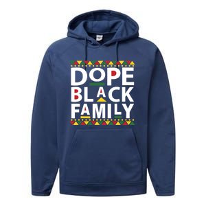 Dope Black Family Reunion Matching Family Picture Performance Fleece Hoodie