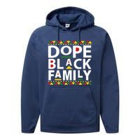 Dope Black Family Reunion Matching Family Picture Performance Fleece Hoodie