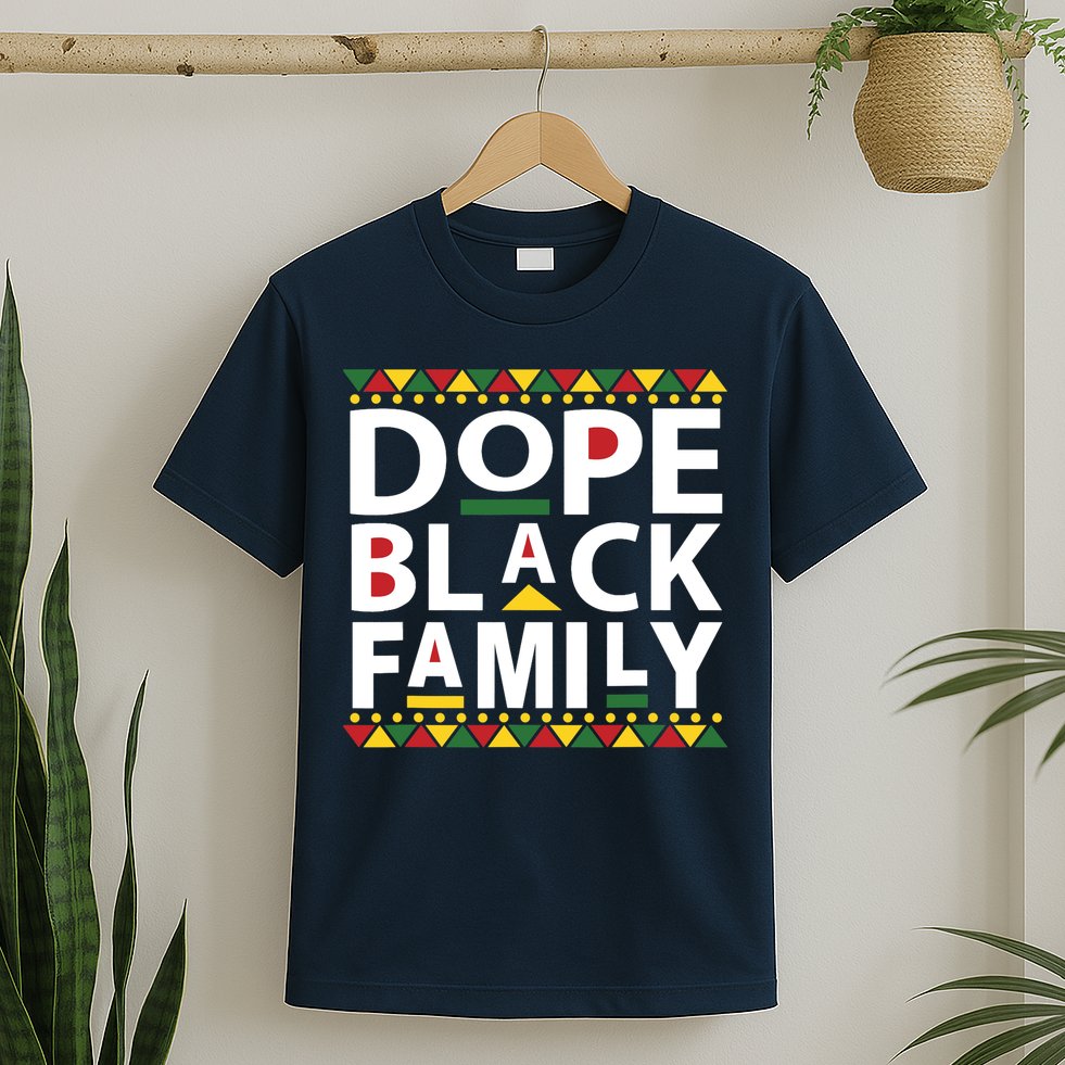 Dope Black Family Reunion Matching Family Picture T-Shirt