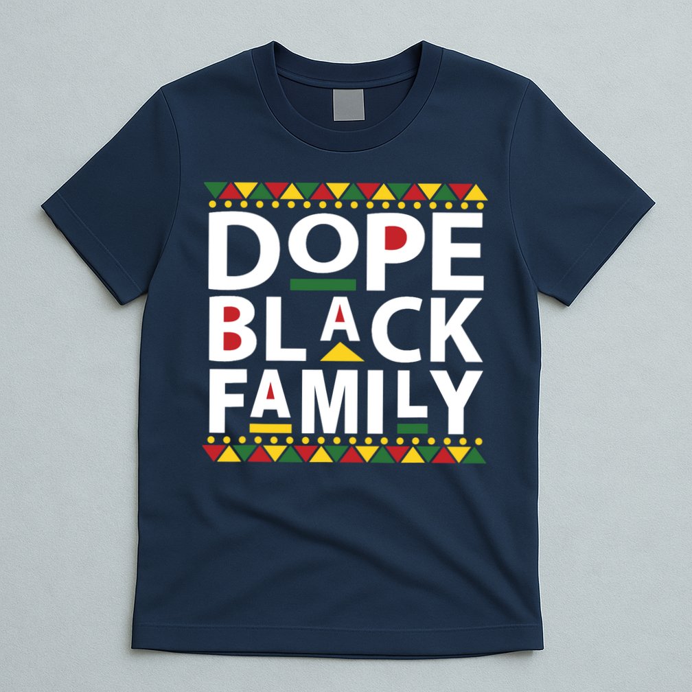Dope Black Family Reunion Matching Family Picture T-Shirt