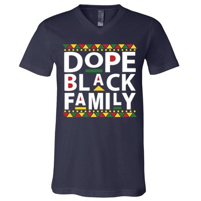 Dope Black Family Reunion Matching Family Picture V-Neck T-Shirt