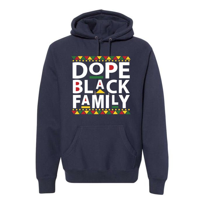 Dope Black Family Reunion Matching Family Picture Premium Hoodie