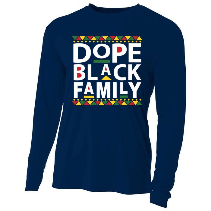 Dope Black Family Reunion Matching Family Picture Cooling Performance Long Sleeve Crew