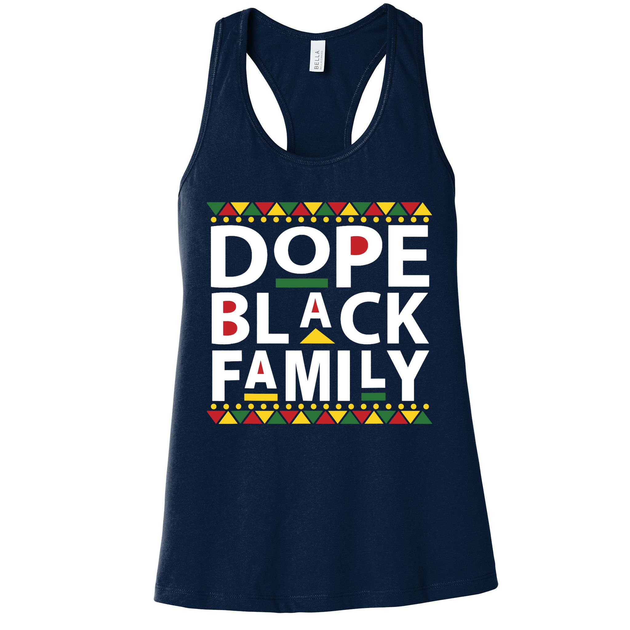 Dope Black Family Reunion Matching Family Picture Womens Tank Top