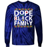 Dope Black Family Reunion Matching Family Picture Tie-Dye Long Sleeve Shirt