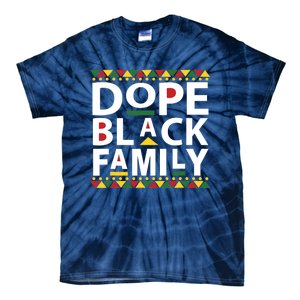 Dope Black Family Reunion Matching Family Picture Tie-Dye T-Shirt