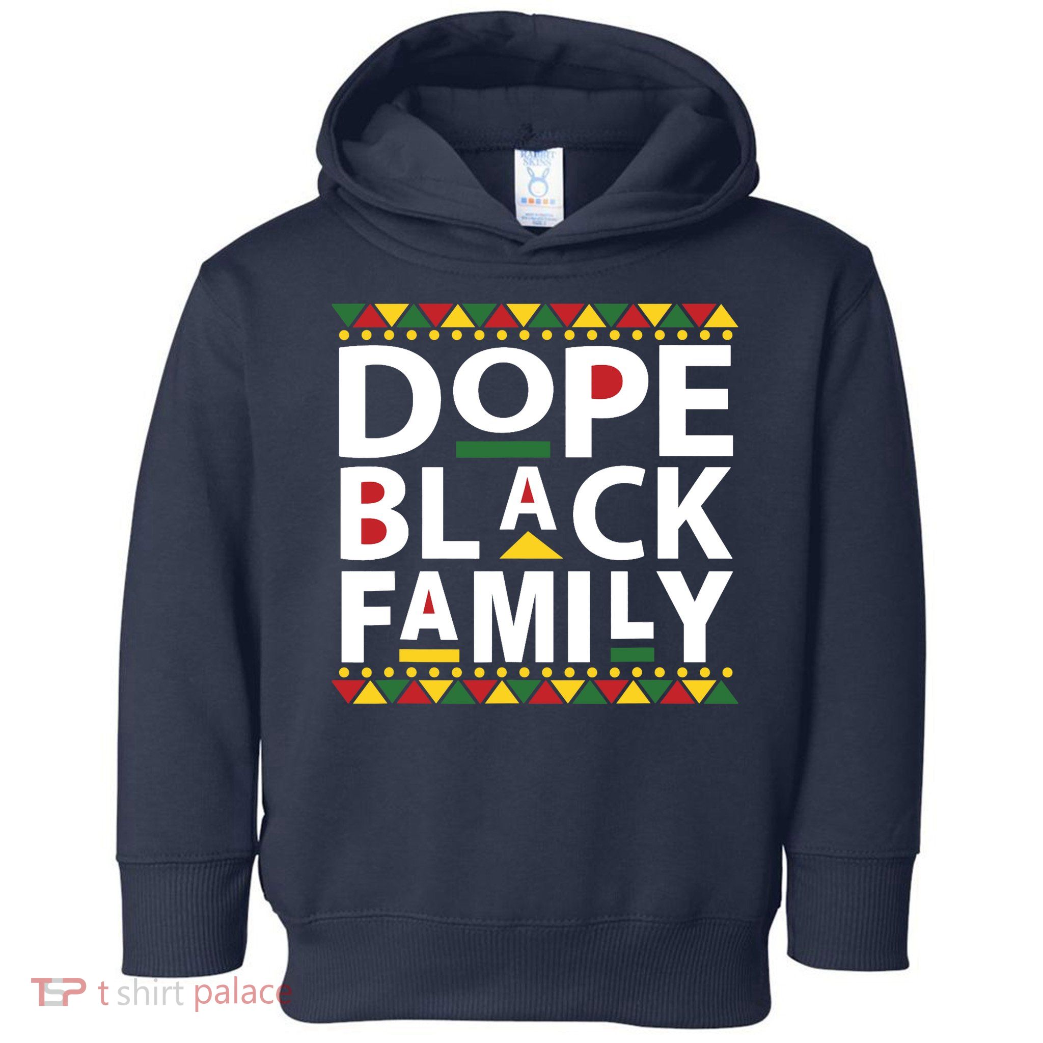 Dope Black Family Reunion Matching Family Picture Toddler Hoodie