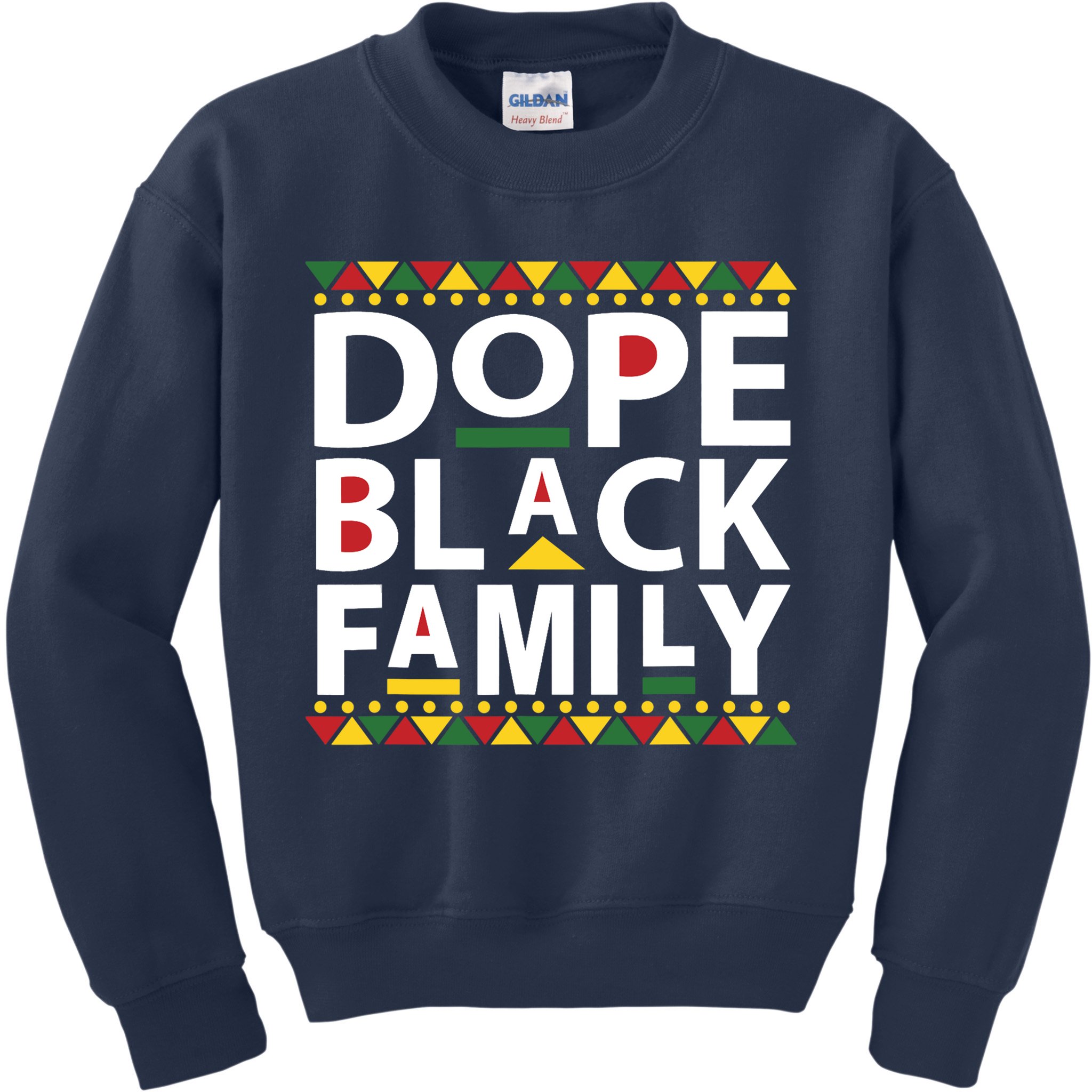 Dope Black Family Reunion Matching Family Picture Kids Sweatshirt