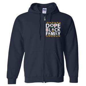 Dope Black Family Reunion Matching Family Picture Full Zip Hoodie