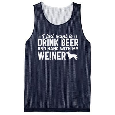 Drink Beer Funny Weiner Daschund Dog Dad Fathers Day Gift Mesh Reversible Basketball Jersey Tank