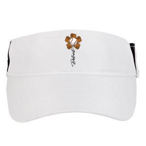 Detroit Baseball Flower Sports Fan Adult Drive Performance Visor