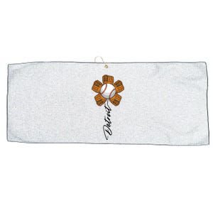 Detroit Baseball Flower Sports Fan Large Microfiber Waffle Golf Towel